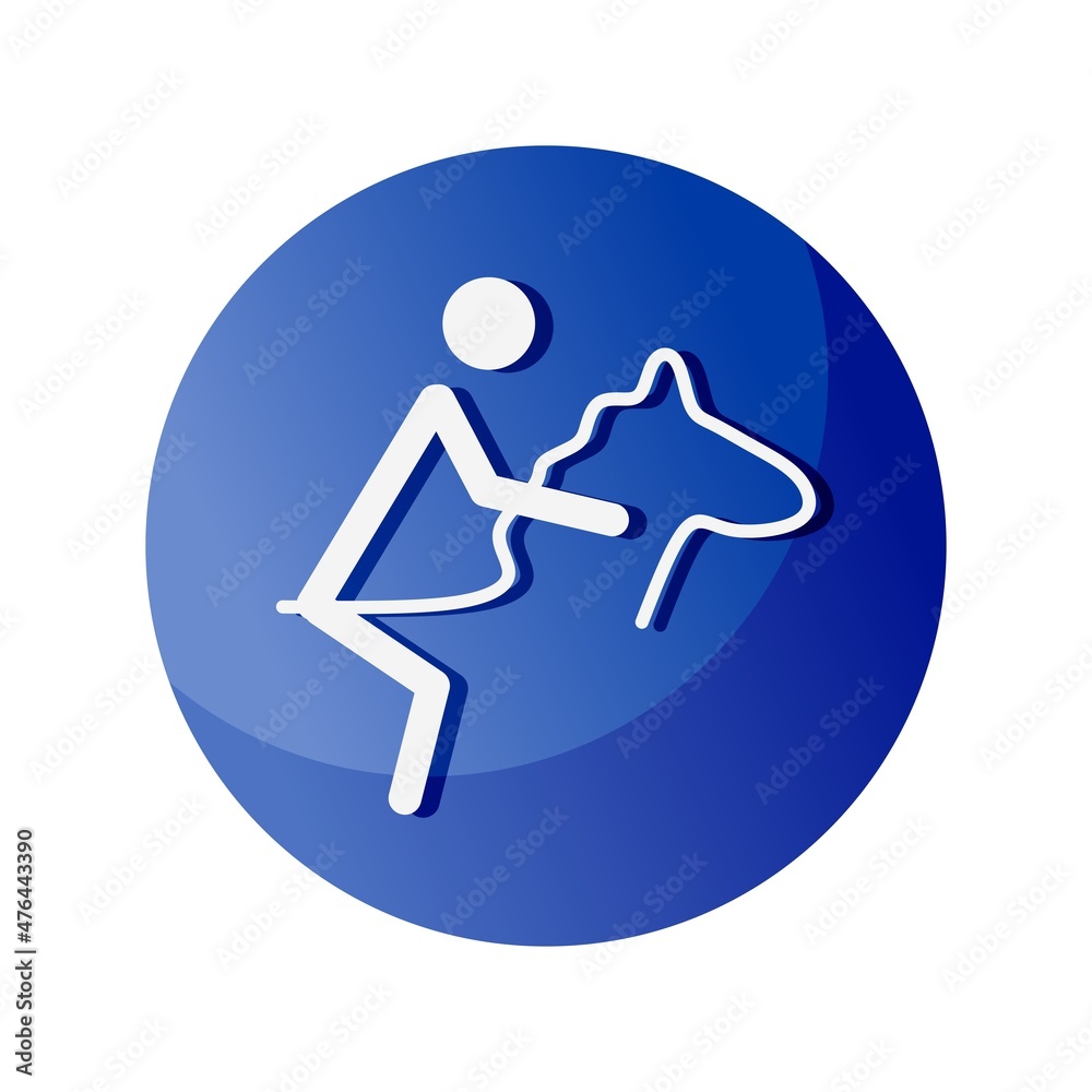 Equestrian sports icon. A symbol dedicated to sports and games. Vector illustrations. Equestrian sports icon. A symbol dedicated to sports and games. Vector illustrations.