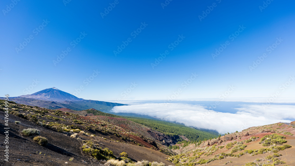 Fototapeta premium Teide Volcano in Teide National Park of Tenerife, Canary Islands