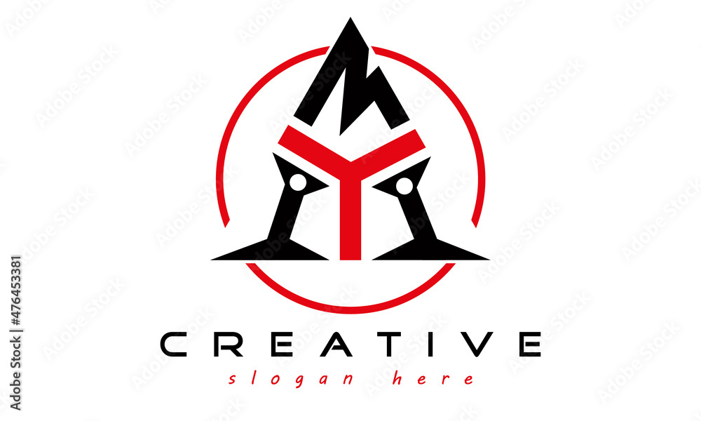 triangle badge with circle IMI letter logo design vector, business logo, icon shape logo, stylish logo template - obrazy, fototapety, plakaty 