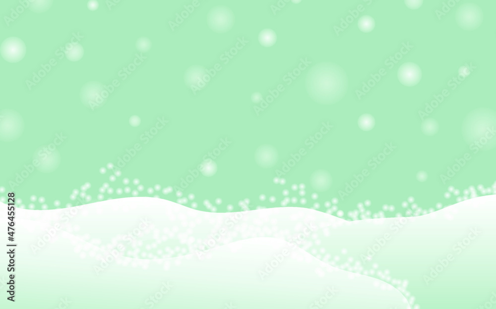 Winter background. Snow falls and creates drifts. New year card with copy space. The poster is blue with white snowflakes. Festive Christmas banner. Vector. Winter background. Snow falls and creates drifts. New year card with copy space. The poster is blue with white snowflakes. Festive Christmas banner. Vector.