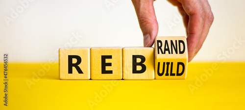 Foto Rebrand and rebuild symbol