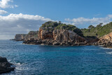 Landscape of the rcoky coast of Mallorca
