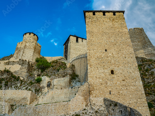 Golubac fortress in Serbia