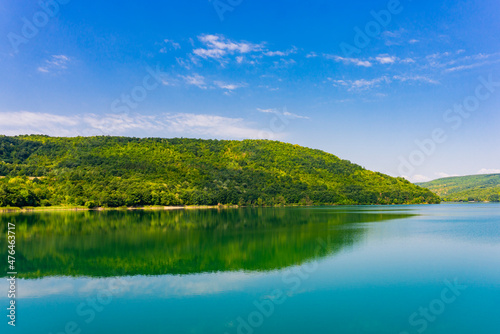 Fototapeta Naklejka Na Ścianę i Meble -  Grliste lake near Zajacar in Eastern Serbia
