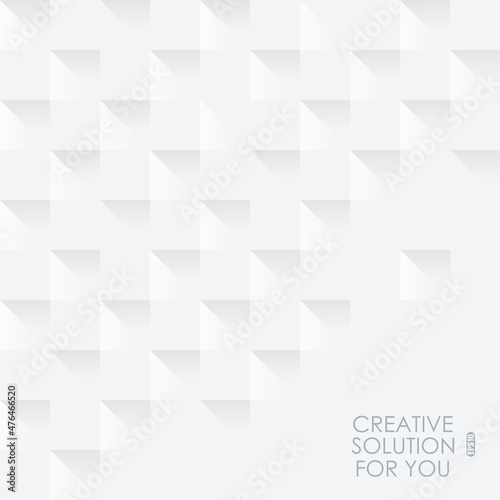 White briks or tiles wall background, vector illustration.