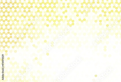 Fotografía Light Orange vector background with lines.