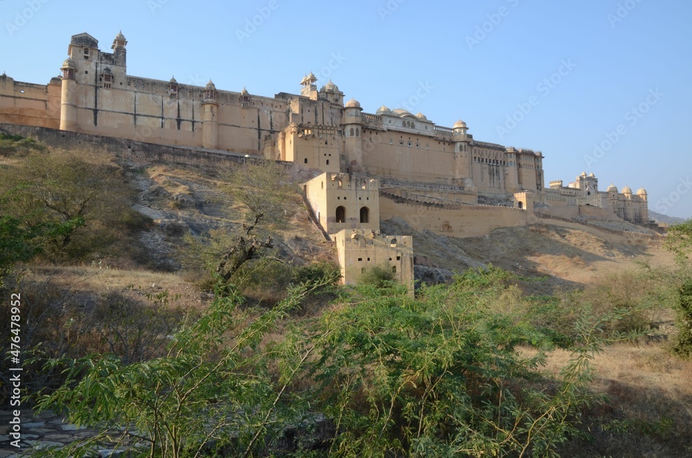 Beautiful view of Amber Fort