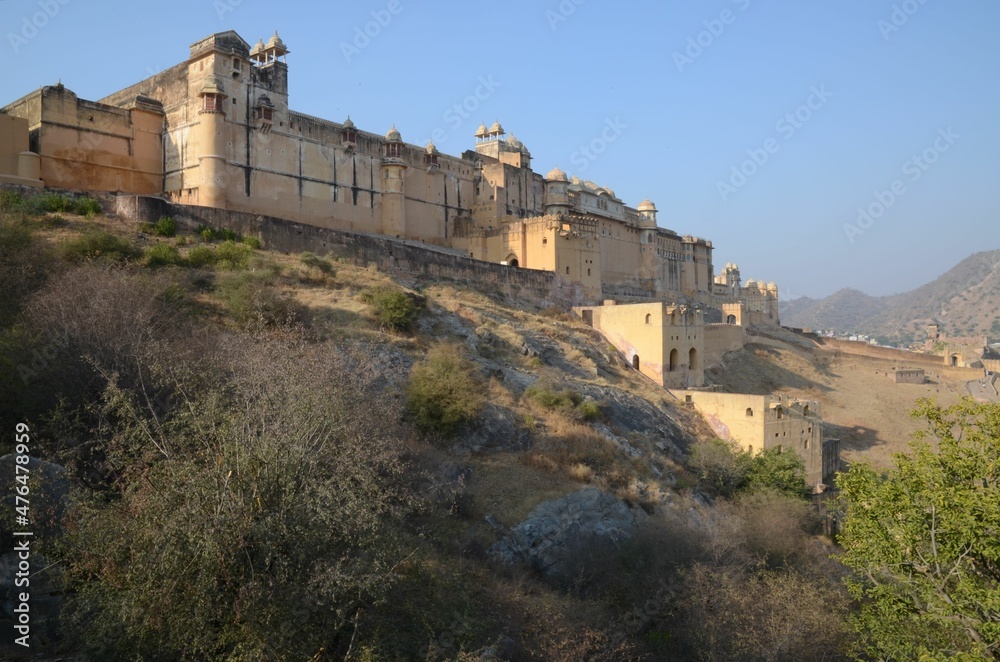 Beautiful view of Amber Fort
