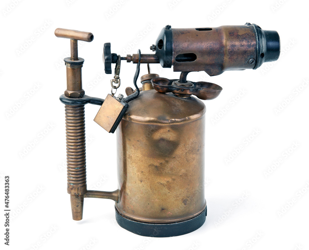 Vintage kerosene blowtorch