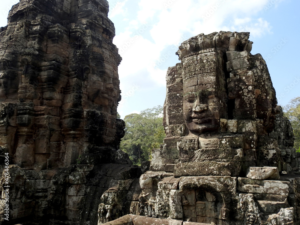 Bayon Temple Angkor Thom, Siem Reap, Cambodia