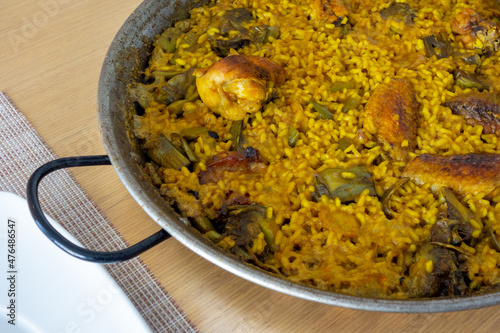 Auténtica paella valenciana