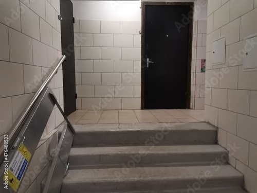 entrance to the house