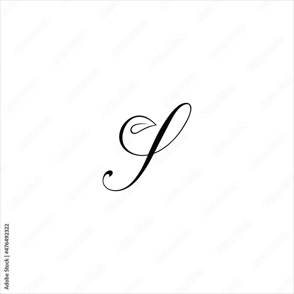 letter s logo vector leaf template line letter s logo vector leaf template line