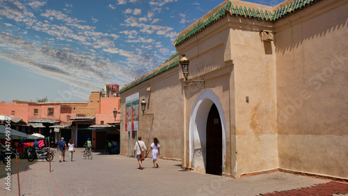 Ben Yousef Medersa in Marrakech photo