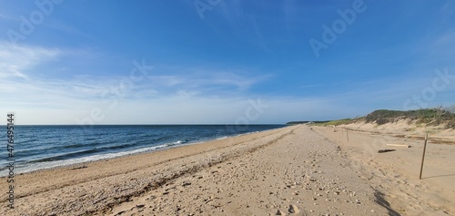 sand dunes and beach