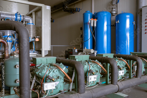 Tableau sur toile pressure swing adsorption nitrogen generator - lower the level of oxygen in the
