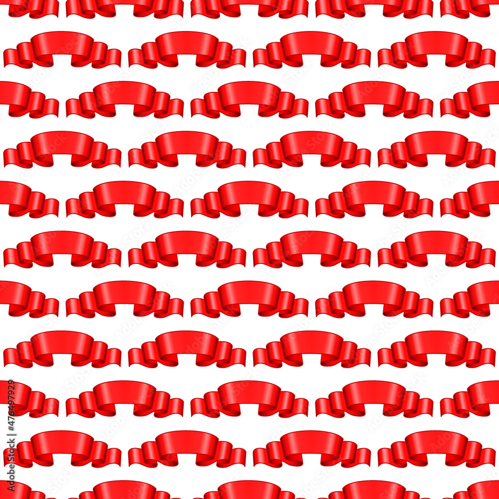 Abstract ribbon pattern