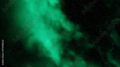 Planetary nebula in deep space. Abstract colorful background 3d render © ANDREI