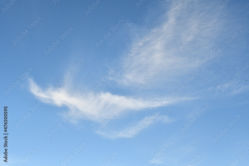 Fototapeta premium White Clouds in a Blue Sky