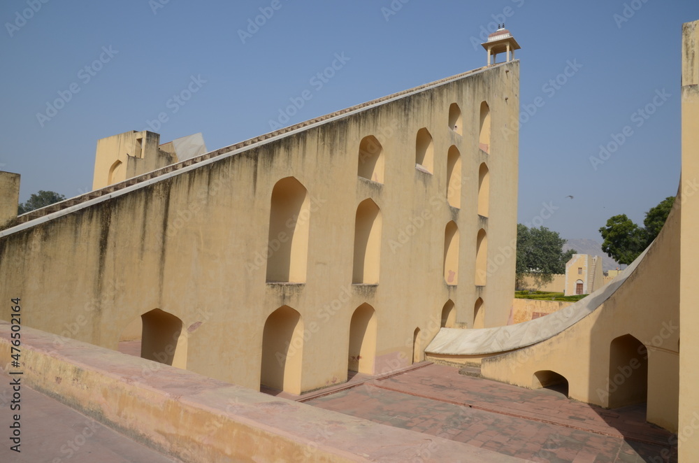 Jantar Mantar, a royal observatory in Jaipur