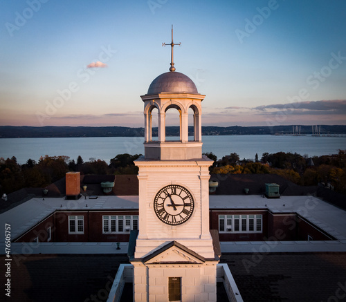 Old Clock Tower overlooking River