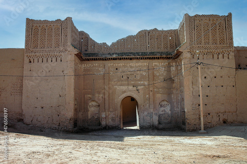 Monument of Tafilalet , Sijilmassa in Morocco