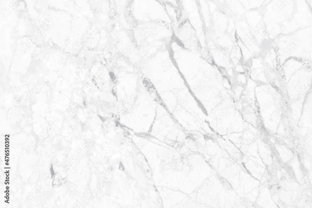 Obraz premium White grey marble texture background with high resolution, top view of natural tiles stone floor in luxury seamless glitter pattern for interior and exterior decoration.