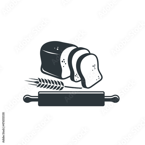 illustration of homemade bakery, vector art.