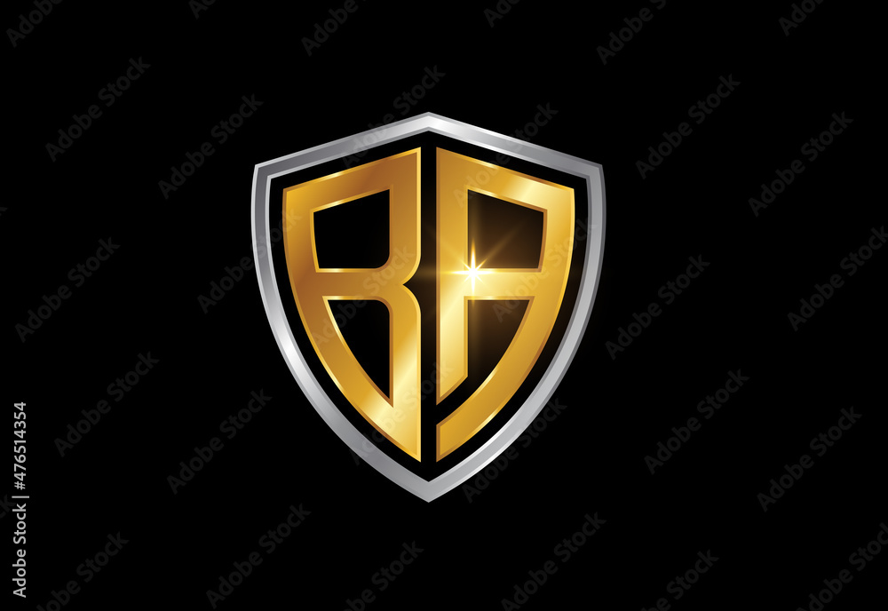Initial Letter B A Logo Design Vector. Graphic Alphabet Symbol For Corporate Business Identity Initial Letter B A Logo Design Vector. Graphic Alphabet Symbol For Corporate Business Identity