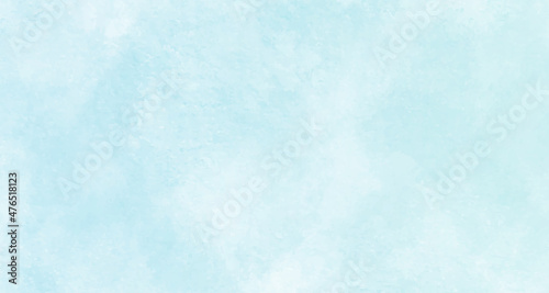 Abstract creative and decorative hand painted pastel blue watercolor background with space for your text.beautiful and colorful watercolor for wallpaper,banner, design,painting,arts and printing. 
