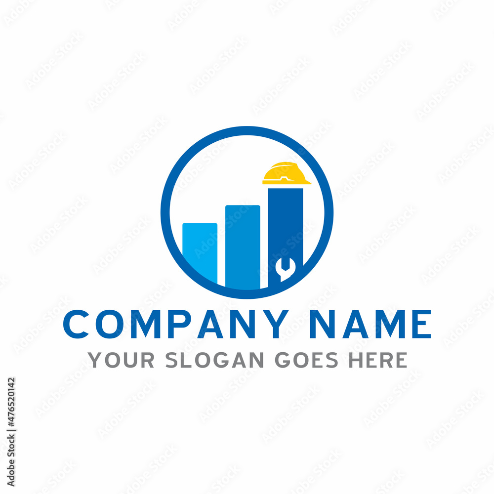 finance repair logo , business logo