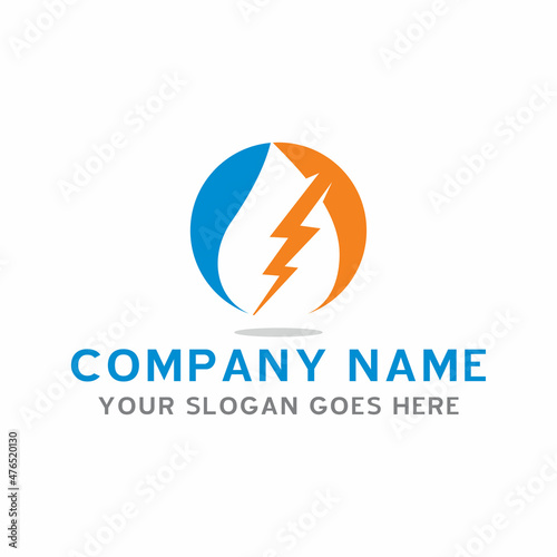 gas and oil logo , industrial logo © Bright_Vector