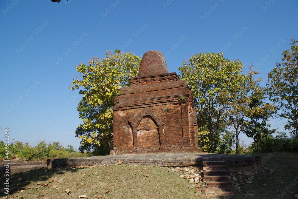 ミャンマー　世界遺産ピュー古代都市群　シュリークシェートラー