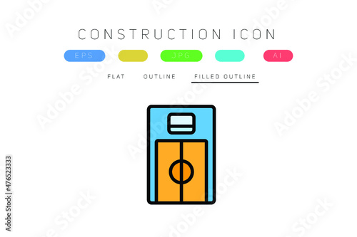 Lift Constructions Icon