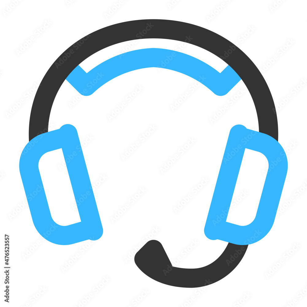 headset icon illustration headset icon illustration