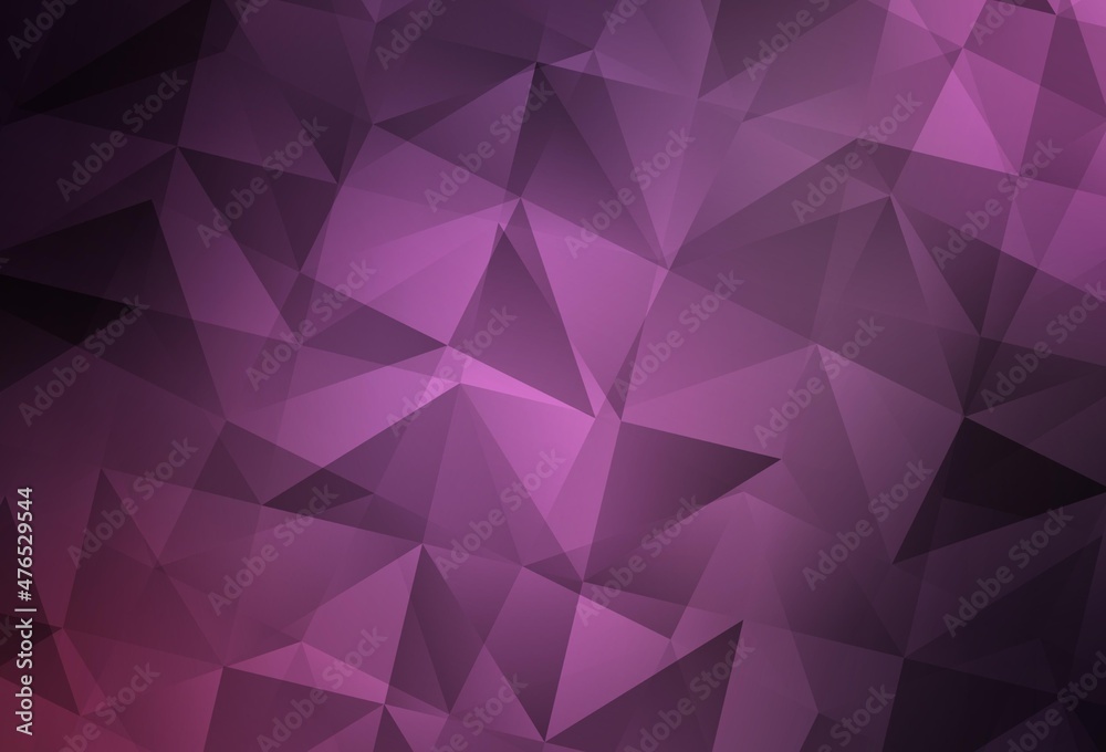 Light Purple, Pink vector abstract polygonal background. Light Purple, Pink vector abstract polygonal background.