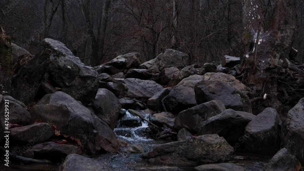 Stream with Train in background 4K Stream with Train in background 4K