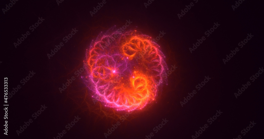 3D rendering abstract multicolor fractal light background 3D rendering abstract multicolor fractal light background