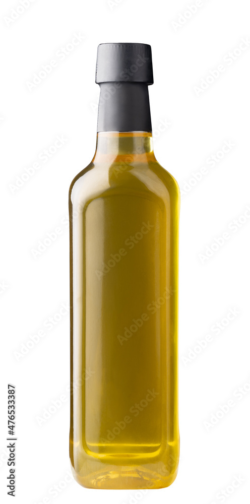 Olive oil bottle isolated on white background Olive oil bottle isolated on white background