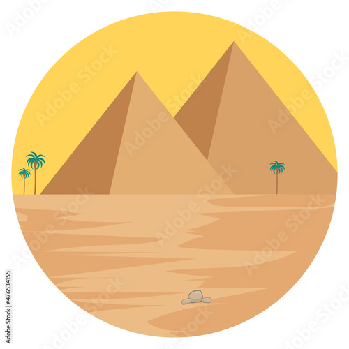 Egypt landscape. © Graphic Mall