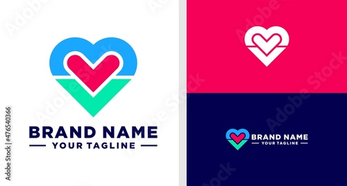 MV LOGO LOVE NEGATIVE SPACE EDITABLE