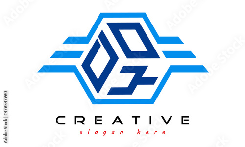 emblem badge with wings DOY letter logo design vector, business logo, icon shape logo, stylish logo template
