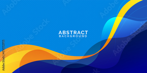 Blue and Orange Background, Gradient Abstract Background, Full color abstract background