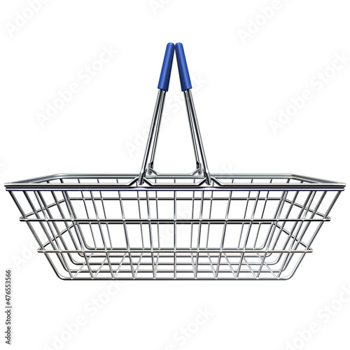 Vector Metal Supermarket Bаsket