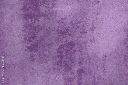 Purple concrete wall with grunge for abstract background. © Maksim