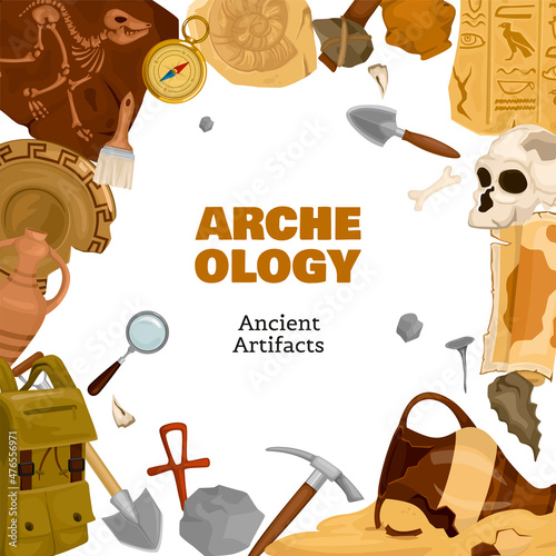 Archeology Text Frame Composition