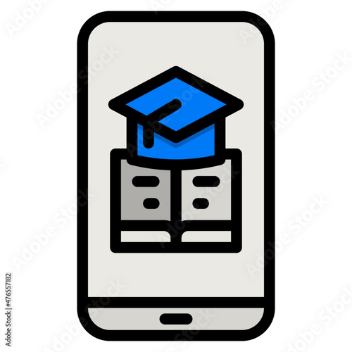 elearning line icon