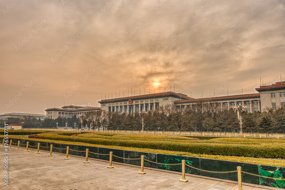Tiananmen square, Beijing, HDR Image