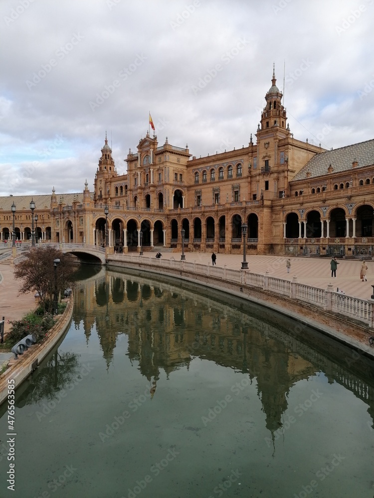 The stunning architecture and details with mosaics and arches from the Real Alcazar Palace (City of Dorne from Game of Thrones) in Sevilla, Spain