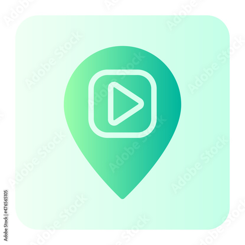Free Download location gradient icon - GFXLoad